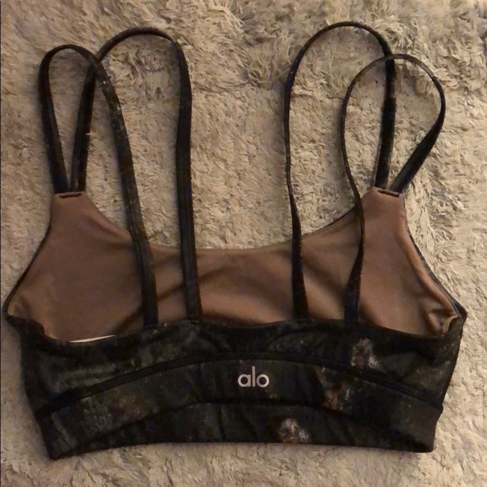 Alo Yoga Work it Out Bra Canyon
